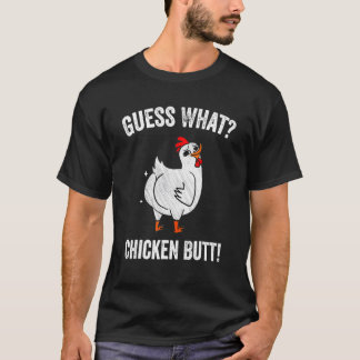 Tier errate was Hühnerhintern Süße Hühner Buffs T-Shirt