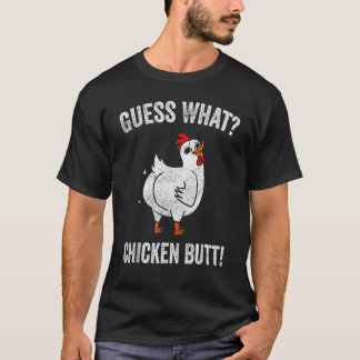 Tier errate was Hühnerhintern Süße Hühner Buffs T-Shirt