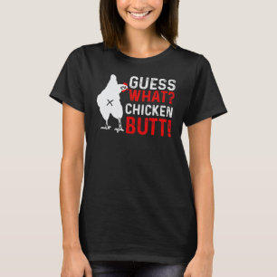 Tier errate was Hühnerhintern Süße Hühner Buffs T-Shirt