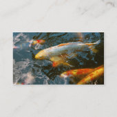 Tier - Fisch - Bestes Glück Visitenkarte (Rückseite)