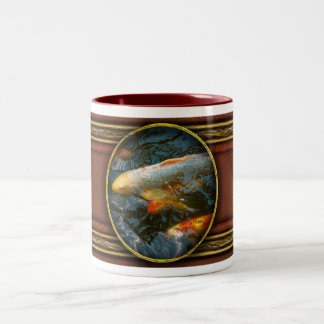Tier - Fisch - Bestes Glück Zweifarbige Tasse