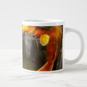 Tier - Fisch - Der wandernde Samurai Jumbo-Tasse (Rechts)