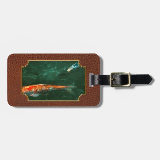 Tier - Fisch - Koi - Eine weitere Fischgeschichte Gepäckanhänger (Vorderseite horizontal)