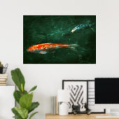 Tier - Fisch - Koi - Eine weitere Fischgeschichte Poster (Heimbüro)