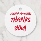 Tier Geschenkanhänger (Rückseite)