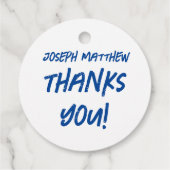 Tier Geschenkanhänger (Rückseite)