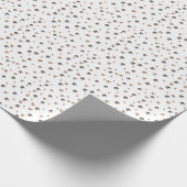 Tier Geschenkpapier (Ecke)