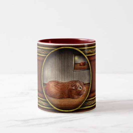 Tier - Guinea Zweifarbige Tasse (Mittel)