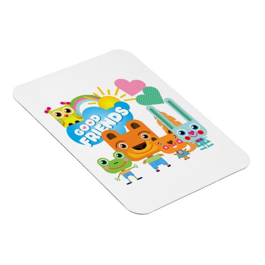 Tier-gute Freunde Magnet (Rechte Seite)