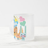 Tier-gute Freunde Mattglastasse (Vorderseite Links)