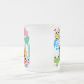 Tier-gute Freunde Mattglastasse (Mittel)