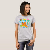 Tier-gute Freunde T-Shirt (Vorne ganz)