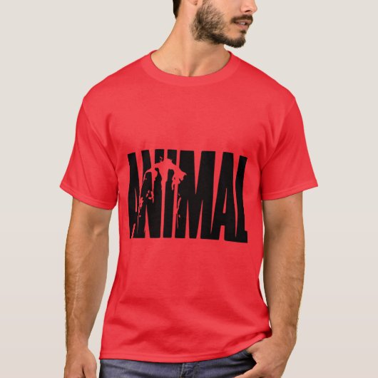 Tier GYM Junge T-Shirt (Vorderseite)