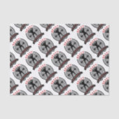 Tier-HochschulBodybuilding Seidenpapier (Vorderseite)