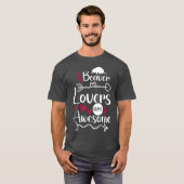 Tier Holzfäller Zoo Geschenk T-Shirt (Vorne ganz)
