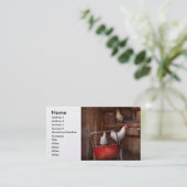 Tier - Huhn - die Ente ist ein Spion Visitenkarte (Stehend Vorderseite)