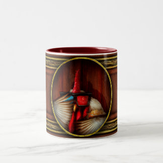 Tier - Huhn - Filmabend Zweifarbige Tasse