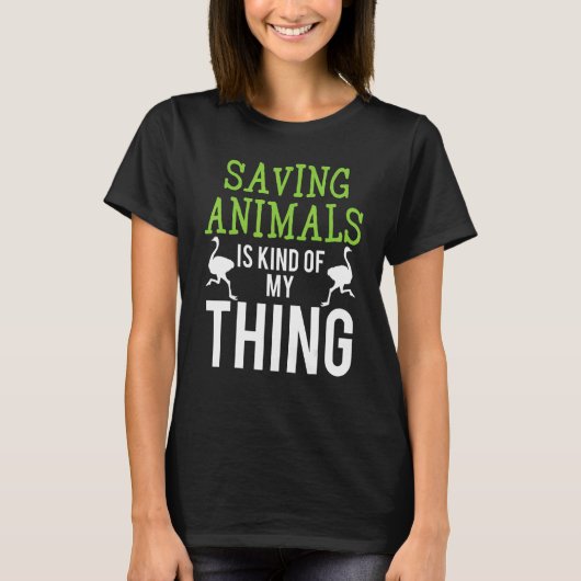 Tier I Rette Tiere 1 T-Shirt (Vorderseite)