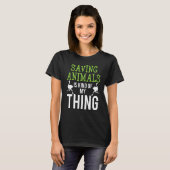 Tier I Rette Tiere 1 T-Shirt (Vorne ganz)