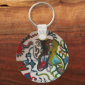 Tier im Dschungel - Schlüsselkettenkollektion Schlüsselanhänger (Rückseite)
