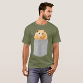 Tier in Ihrem Pocket Hamster Angepasst T-Shirt (Vorne ganz)