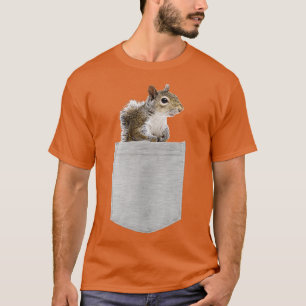 Tier in Your Pocket American gray squirrel T-Shirt