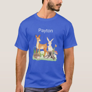 Tier Kaninchen Igel Payton Junge T-Shirt