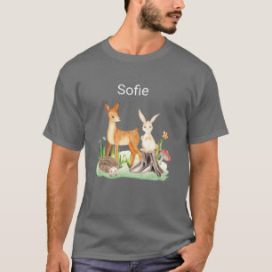 Tier Kaninchen Igel Sofie lustig T-Shirt