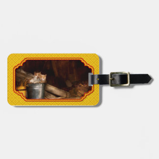 Tier - Katze - Menge Spaß Gepäckanhänger