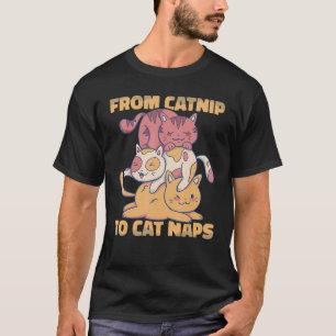 Tier Katze  Von Katzenminze zu Katzennickerchen Ti T-Shirt