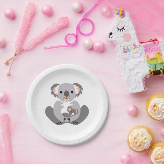 Tier - KOALA - Aussie wild lebende Tiere - Party Pappteller (Party)