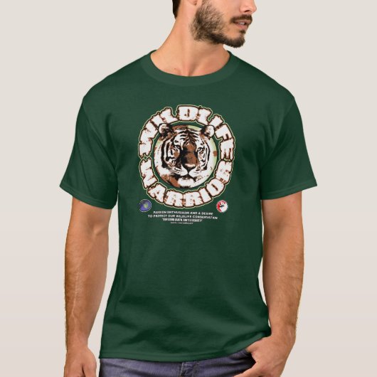 TIER-KRIEGERS-TIGER T-Shirt (Vorderseite)