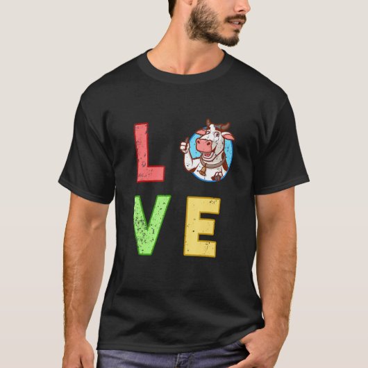 Tier Kuh T-Shirt (Vorderseite)