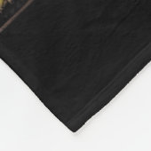 Tier Leguane Vintage Rap Hip-Hop Fleecedecke (Ecke)
