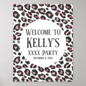 Tier, Leopard, Geparden Poster (Vorne)