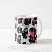 Tier, Leopardentextur, Background abstract, africa Kaffeetasse (VorderseiteRechts)