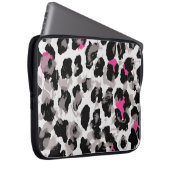 Tier, Leopardentextur, Background abstract, africa Laptopschutzhülle (Vorne Rechts)