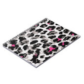 Tier, Leopardentextur, Background abstract, africa Notizblock (Linke Seite)