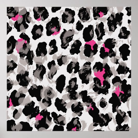 Tier, Leopardentextur, Background abstract, africa Poster (Vorne)