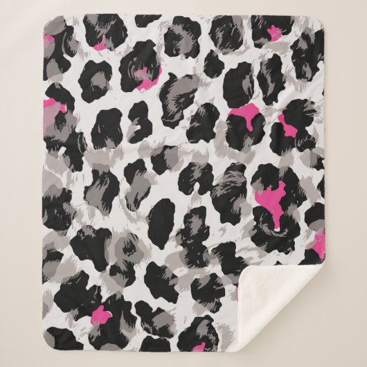 Tier, Leopardentextur, Background abstract, africa Sherpadecke (Vorderseite)