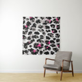 Tier, Leopardentextur, Background abstract, africa Wandteppich (Beispiel (Horizontal))