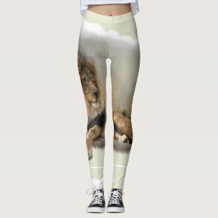 Tier-Löwe-Liebhaber Leggings