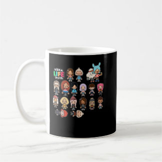 Tier Manga Toca Boca Anime Geschenk für Weihnachte Kaffeetasse