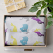 Tier mit Buchstaben. Kinderalphabet, niedlich Seidenpapier (Geschenk)