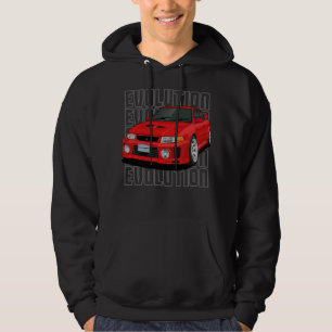 Tier Mitsubishi Evolution V Hoodie