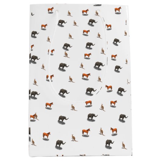 Tier Mittlere Geschenktüte (Vorderseite)