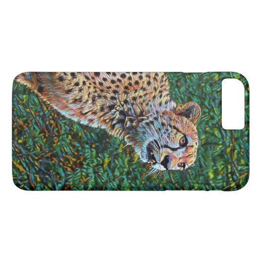 Tier-Mix-Gepard 6 Case-Mate iPhone Hülle (Rückseite (Horizontal))