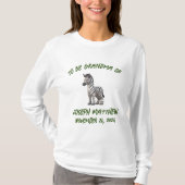 Tier Mommy-to-Be T-Shirt (Vorderseite)