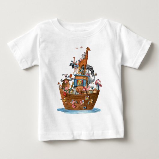 Tier-Noahs Arche - Baby-T - Shirt (Vorderseite)
