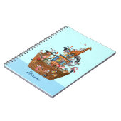 Tier-Noahs Arche - Notizbuch Notizblock (Linke Seite)